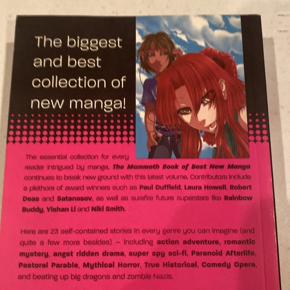 The Mammoth Book of Best New Manga, paperback graphic novel - Picture 3 of 4